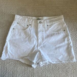 Jcrew white shorts